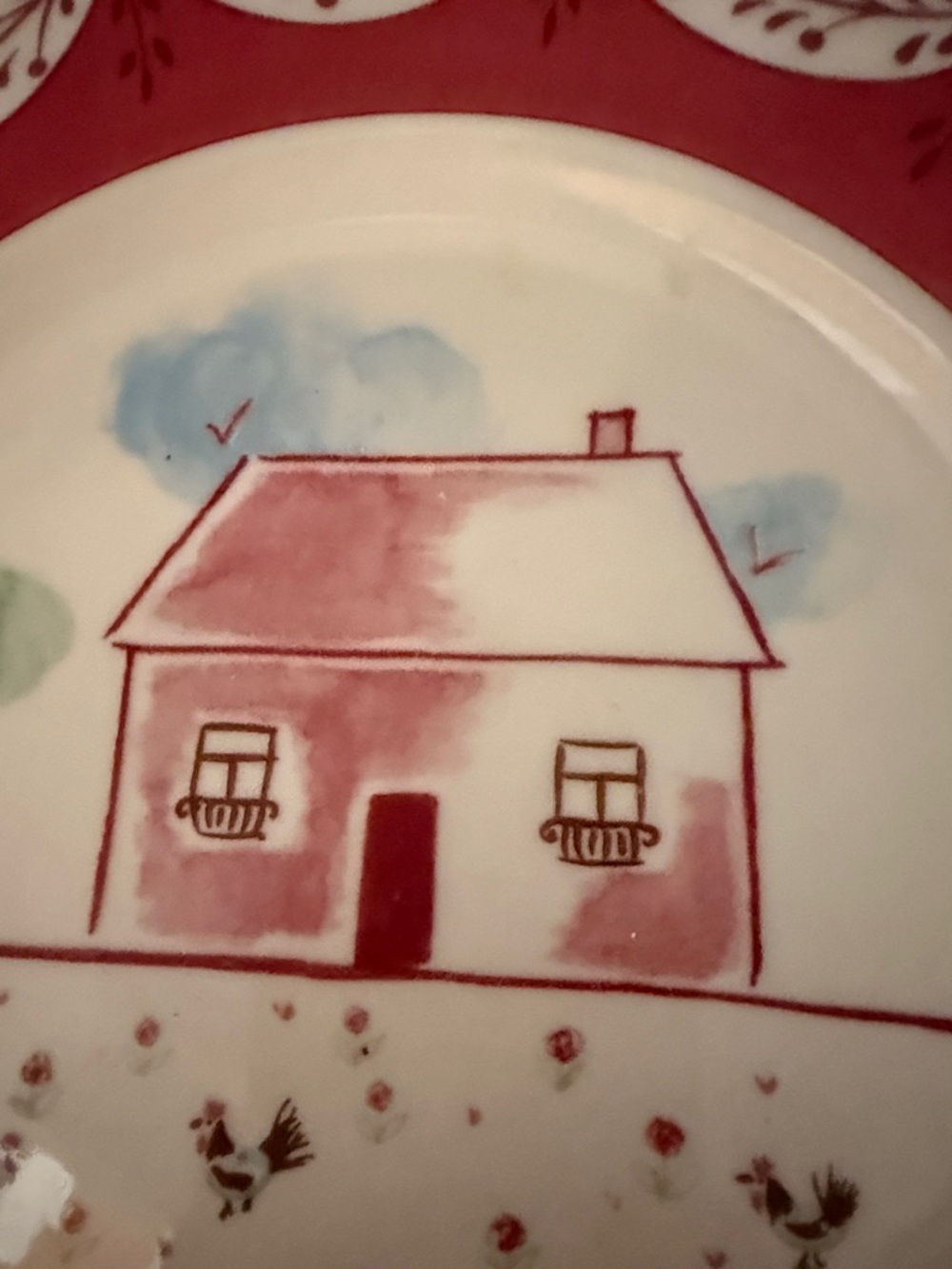 Vintage Johnson Brothers “Farmyard Chic” Salad Plates in a Farmyard pattern - Picture 10 of 16